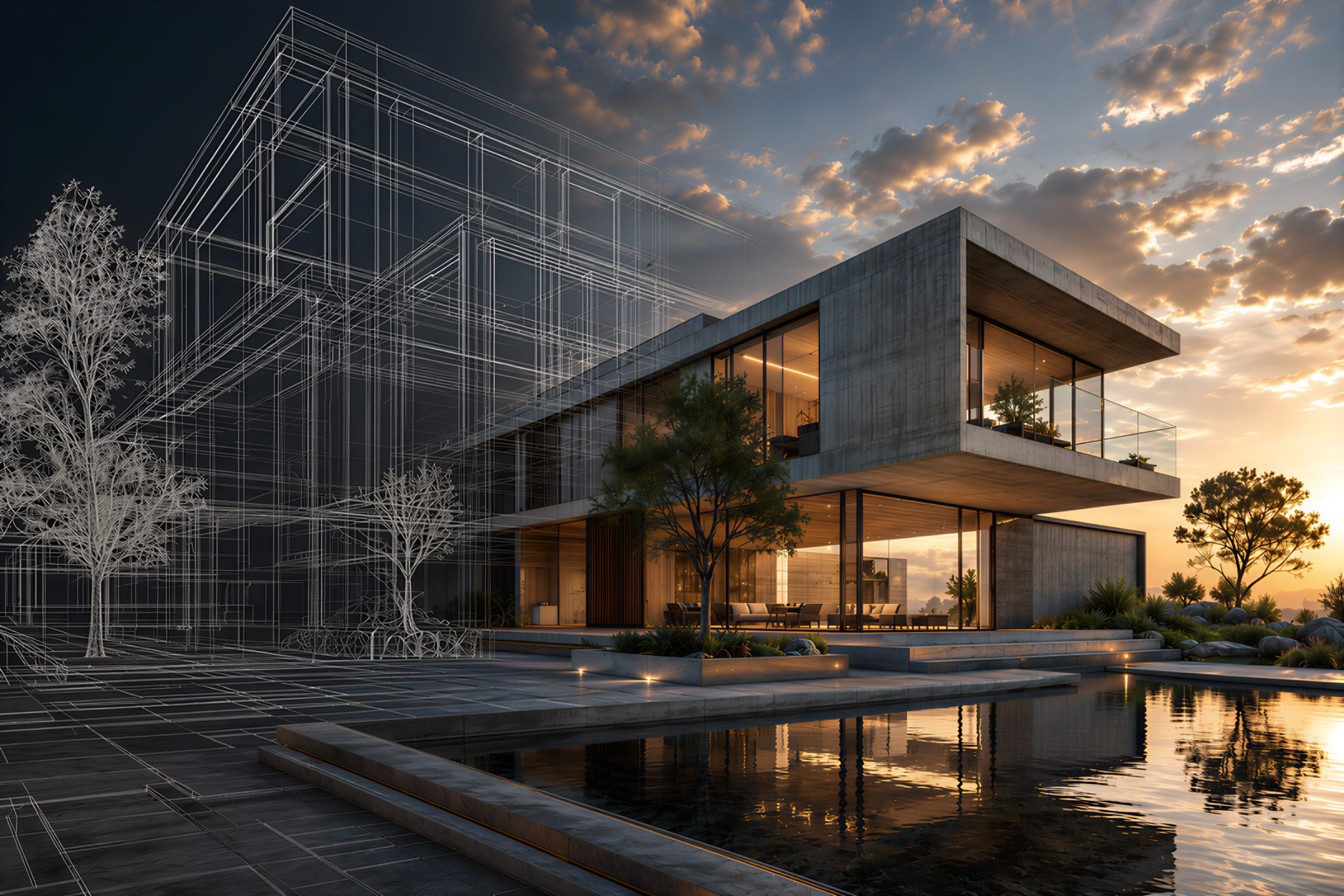Modelado BIM integral aplicado a un proyecto arquitectónico moderno